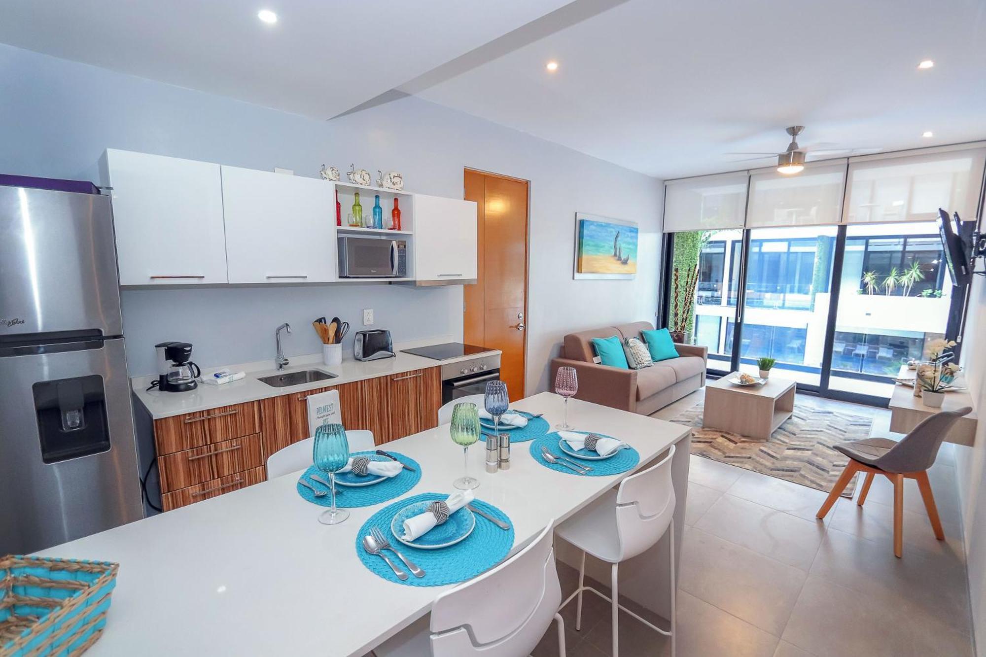Apartamento Luxury 1 Bedroom - 2 Pools & Gym - At The - Descanso Playa del Carmen