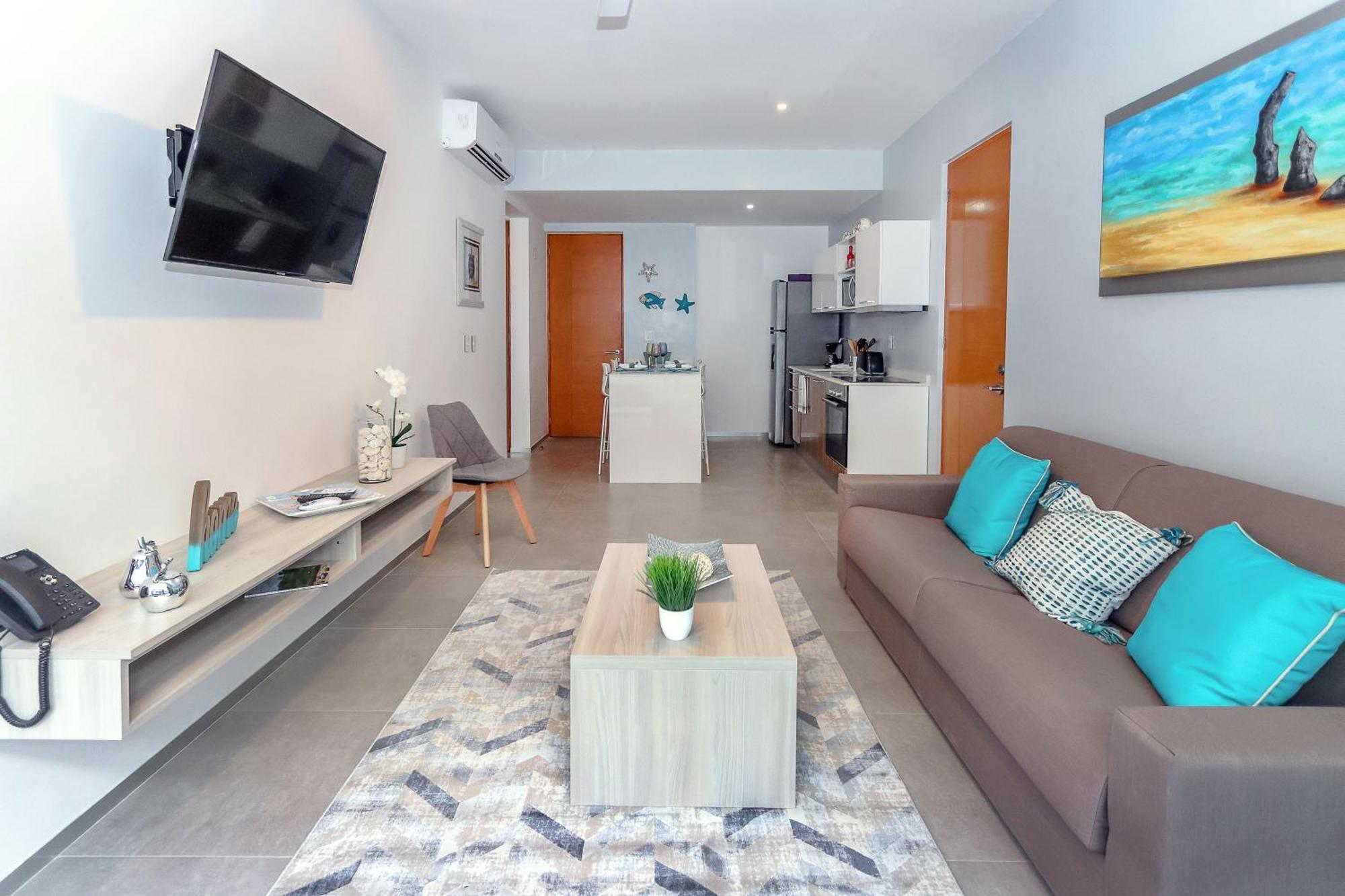 Apartamento Luxury 1 Bedroom - 2 Pools & Gym - At The - Descanso Playa del Carmen